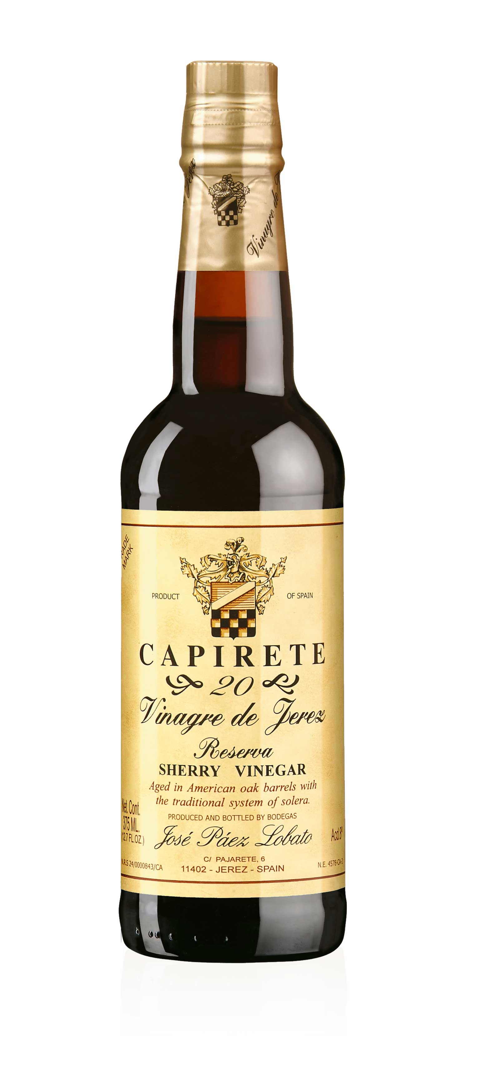 CAPIRETE - Sherry Essig - 20, 375ml