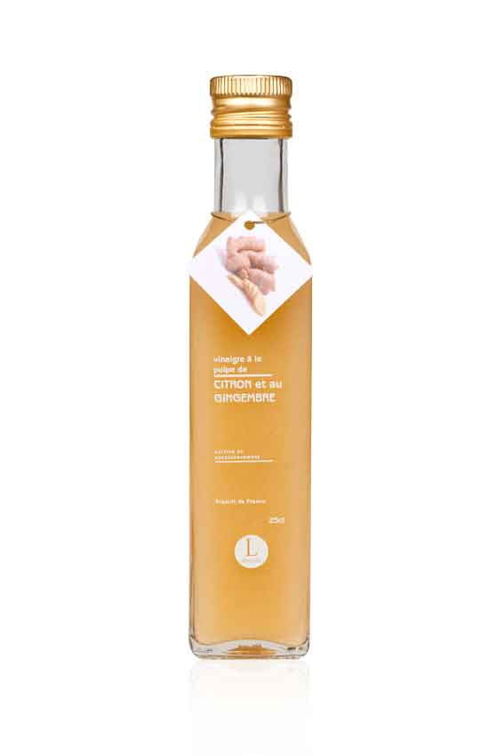 LIBELUILE - Essigzubereitung - Zitronen mit Ingwer 250ml