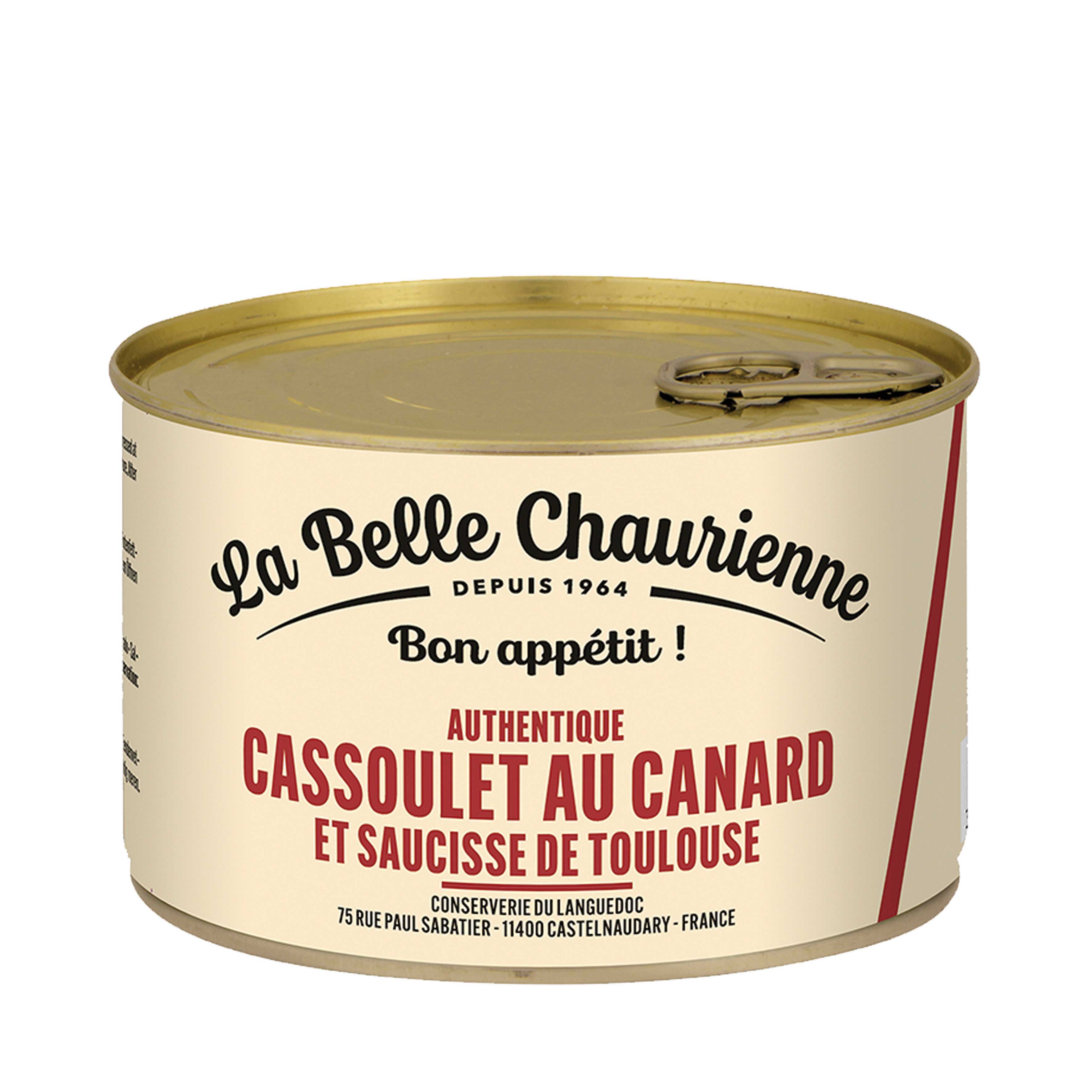 LA BELLE CHAURIENNE - Cassoulet mit Ente 420g