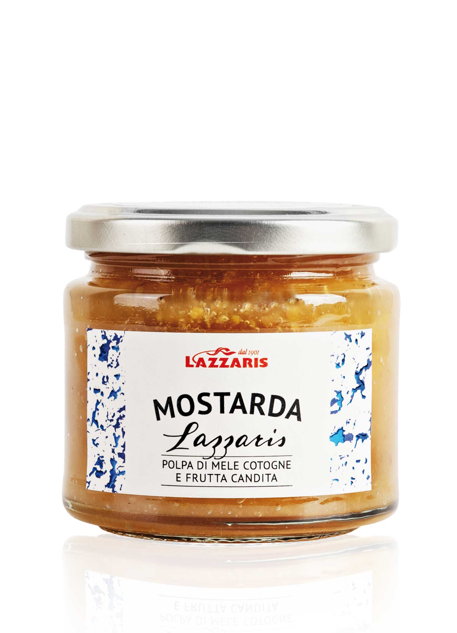 LAZZARIS - Mostarda Quittenmus mit kandierten Früchten 250g (-)