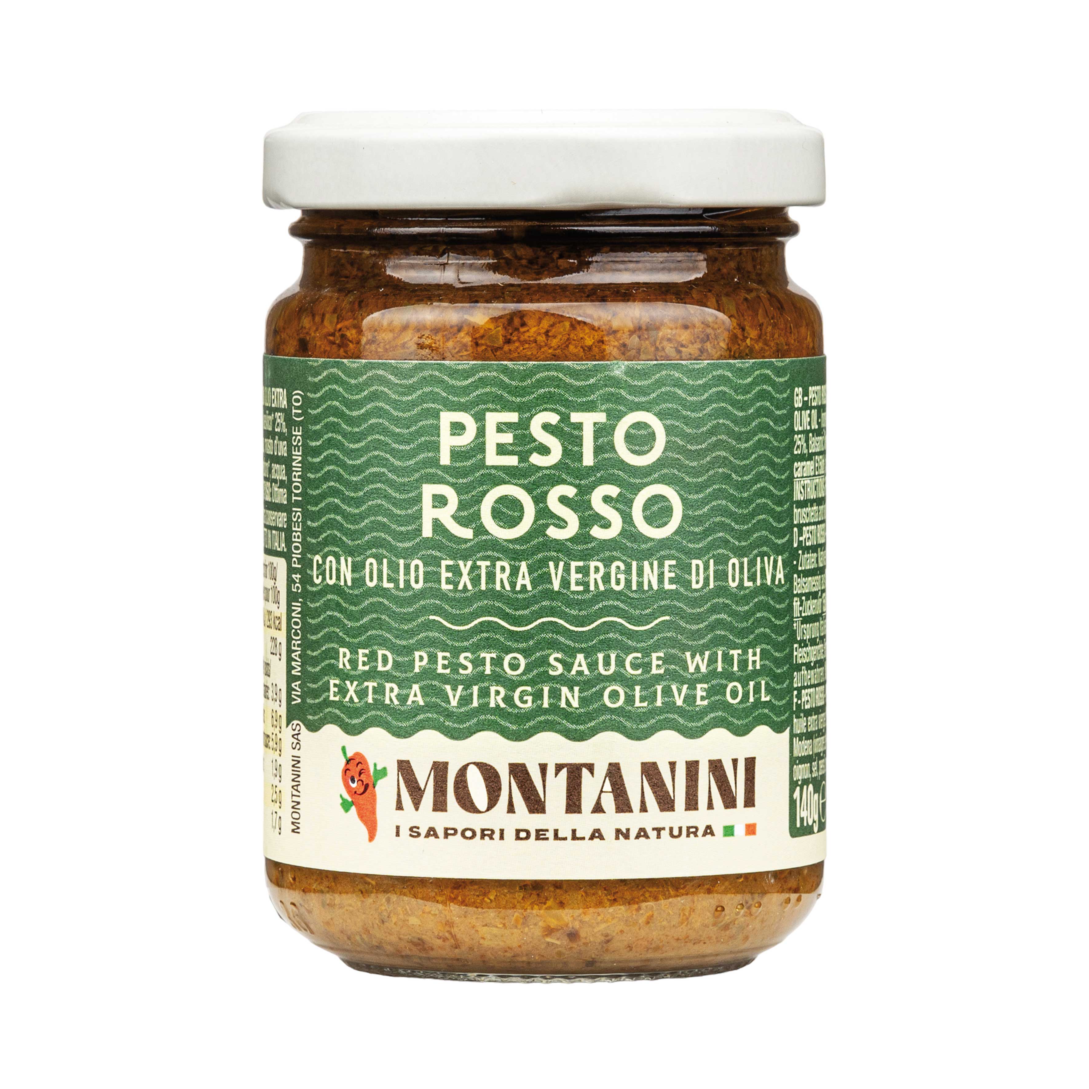 MONTANINI - Pesto - Rosso 140g