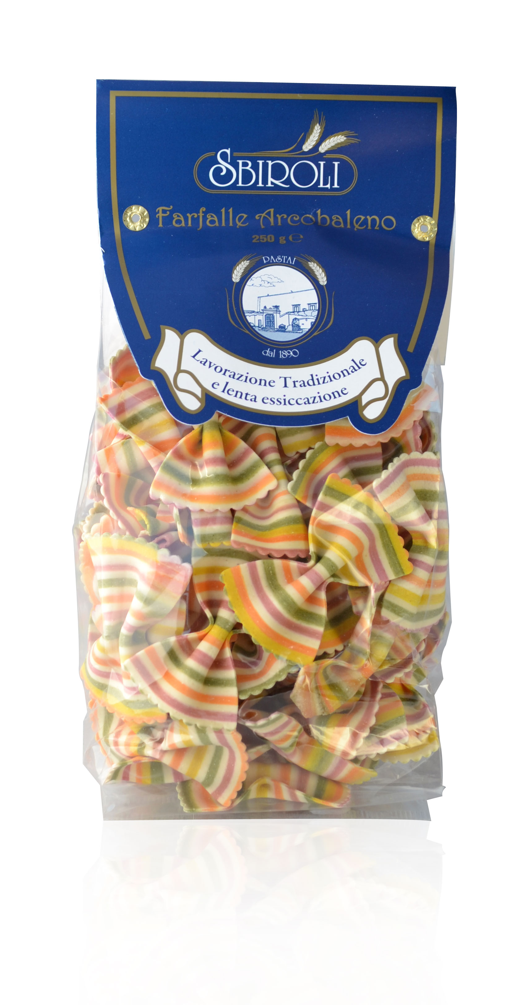 SBIROLI - Farfalle - Arcobaleno 250g