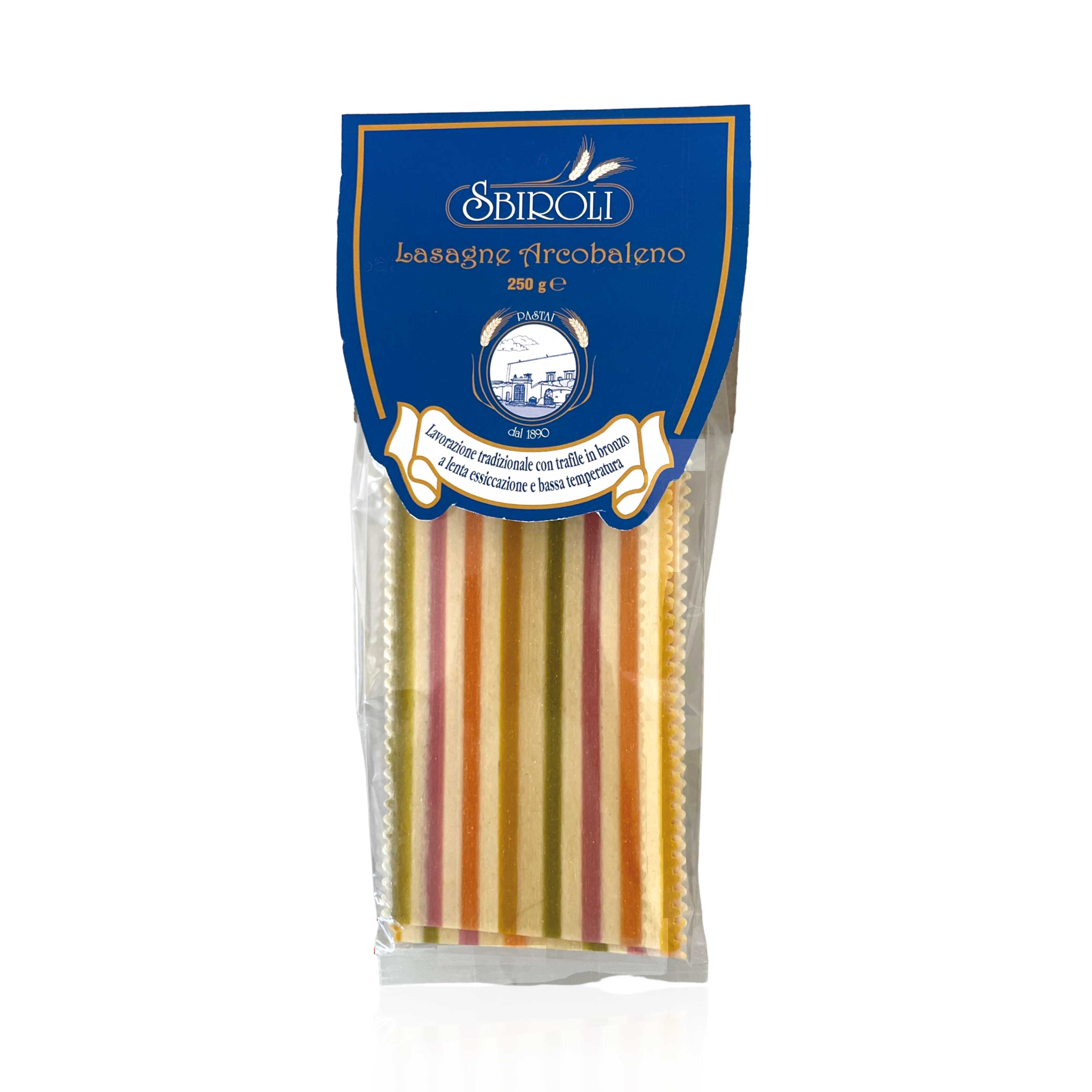 SBIROLI - Lasagne arcobaleno 250g