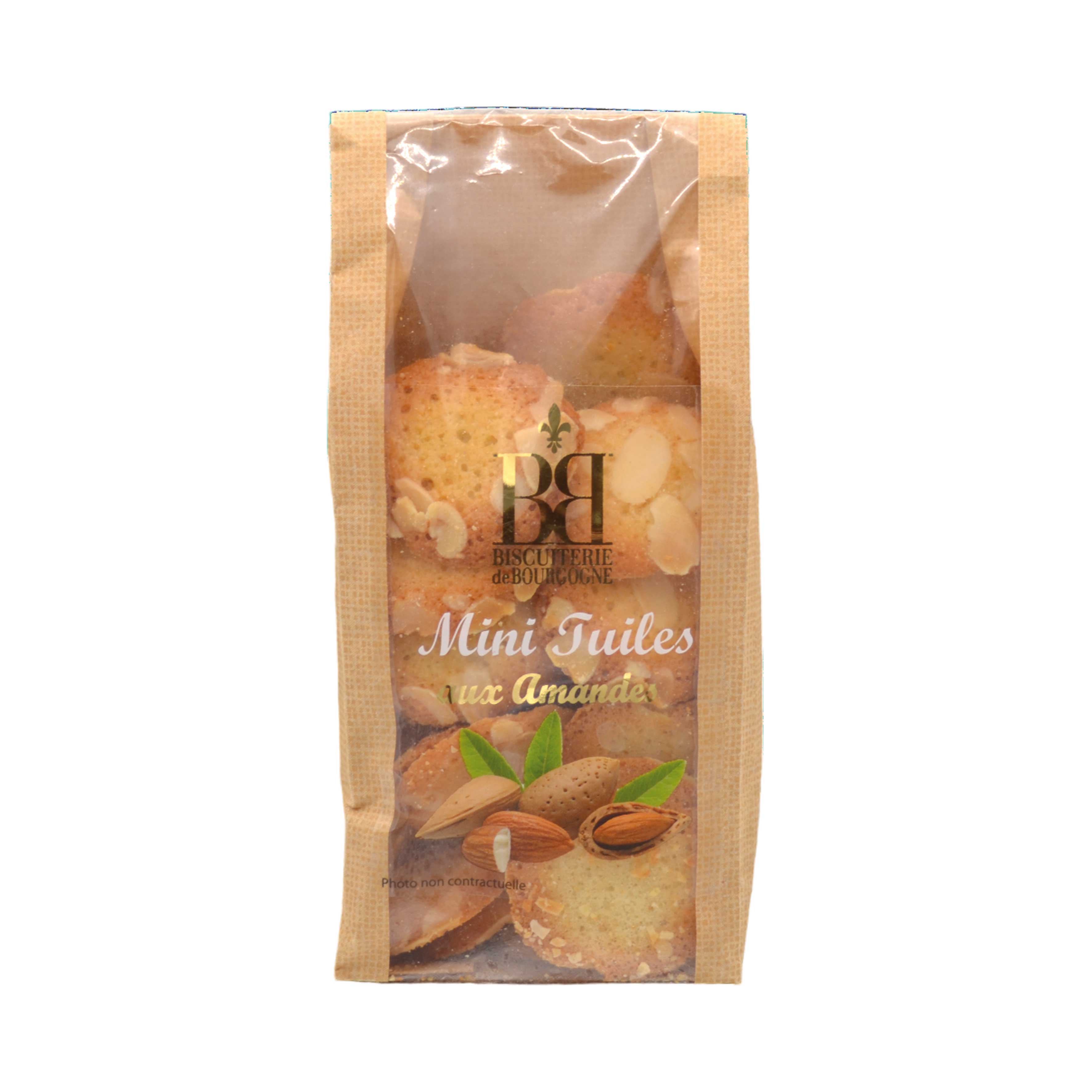 BISC. DE BOURGOGNE - Mini-Hippen - gehobelten Mandeln 100g